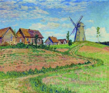 paisaje balinovo Nikolay Bogdanov Belsky Pinturas al óleo